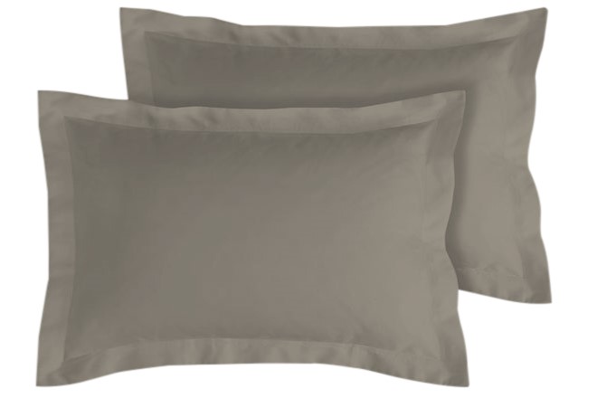 Tais d'oreiller rectange en coton